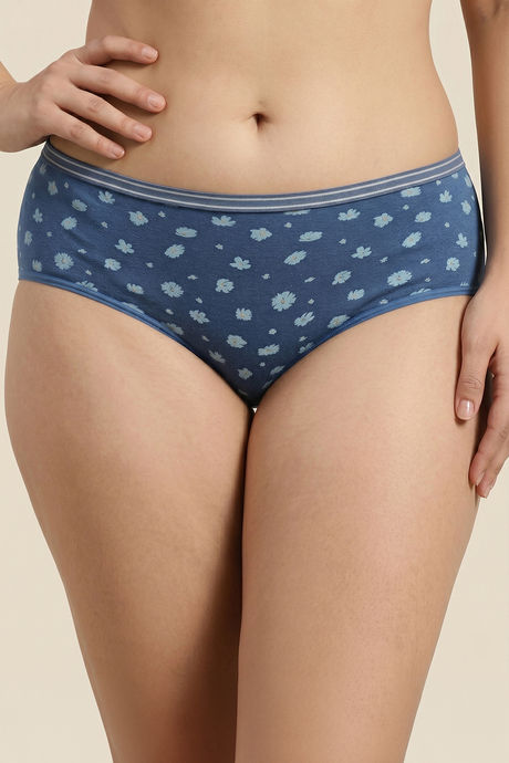 Zivame Regular Rise Full Coverage Hipster Panty (Pack of 3) - Multicolor — image 6